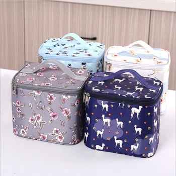 

4 Colors Lunch Bag Portable Insulated Thermal Cooler Bento Lunch Box Tote Picnic Storage Bag Pouch School Food Box