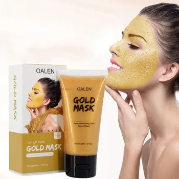 

New Gold Mask Tear Off Face Mask Beauty Deep Clean Moisturizing Contraction Of Tearing Pores Yellow Gold Peel Off Mask Skin Care