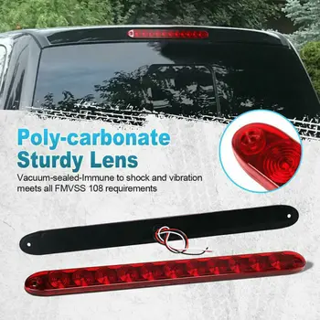 

15 inch LED light bar Stop Turn Tail Waterproof 3rd Brake Truck Trailer Replacement 12V
