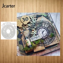 2021 New Arrival Metal Cutting Dies Clock Circle Craft Handmade Knife Mould Blade Punch Stencils Dies Cut for Scrapbooking Model