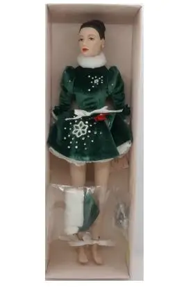 Ограниченная Коллекция, винтажная кукла, кукла, девочка, кукла, игрушка для детей, подарок на день рождения, 40 см - Цвет: Бургундия