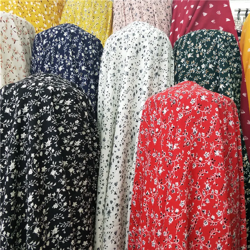 

Новинка, платье из шелковой ткани с цветочным принтом в южнокорейском стиле, юбки-брюки и шорты, легкая дышащая драпировочная ткань