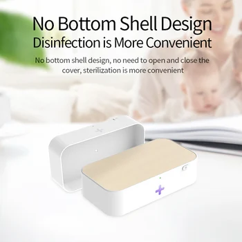 

0.6w UV Light Phone Sterilizer Box Jewelry Phone Cleaner Personal Sanitizer Disinfection Cabinet with Aromatherapy Esterilizador