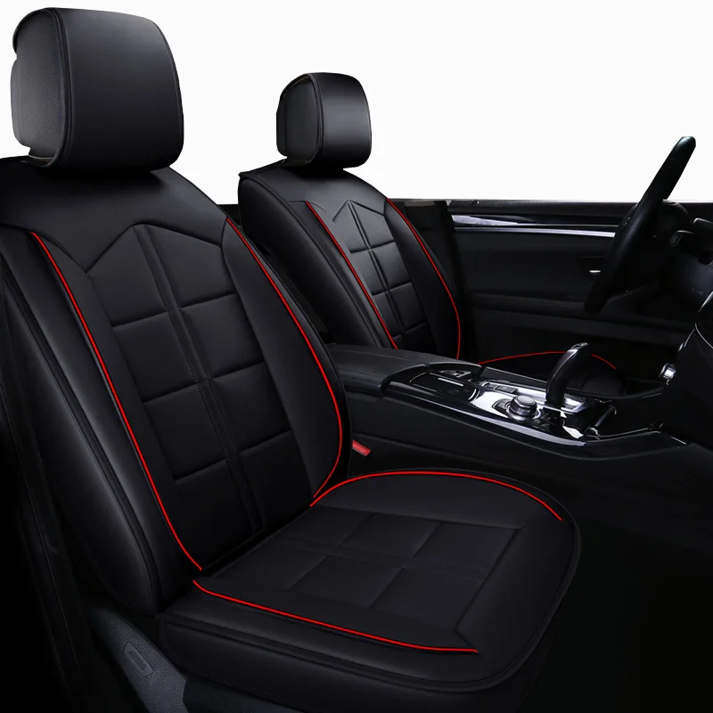 

Luxury Leather car seat cover for Ford Taurus Mondeo Focus RT Escort Explorer F-150 Mustang Edge fiesta kuga car-styling
