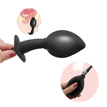 Max 15cm Inflate Anal Sex Toys For Men /Women Big Buttplug Dildo Anal Toys Prostate Massager No Vibrator Anal Plug 18 Sex Shop 3