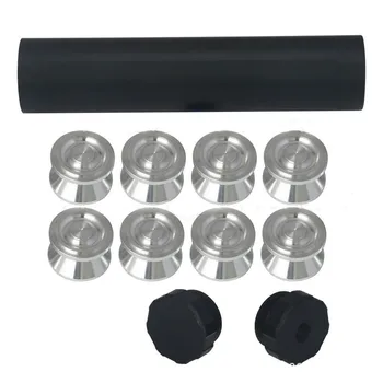

11pcs/set 1/2-28 5/8-24 Spiral Car Fuel Filter for NAPA 4003 WIX 24003 Solvent Trap Titanium Accessories Kit
