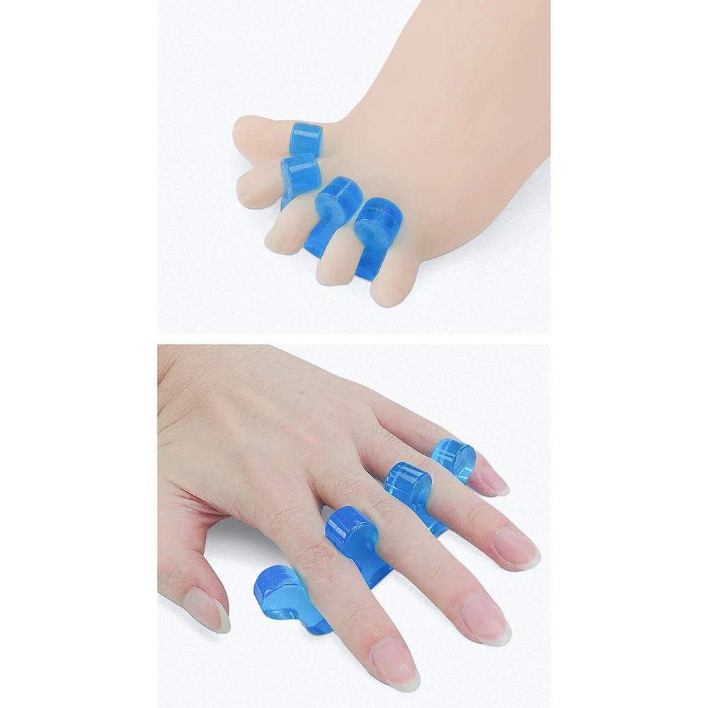 1 Set Toe Separator and Stretchers Silicone Yoga Foot Bunion Corrector Spreade Foot and Hands Care Tool#452
