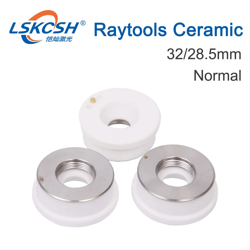 Lskcsh 32 мм raytools лазерной Керамика кольцо тела помогает Волокна Лазерная Керамика для Bodor/Хан Glorystar AK270 BT230 BT240 оптовая продажа