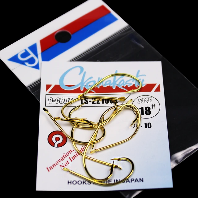 30Pcs/Lot Ckamakastu 2210 Gold Peche Assist Head Japan Carp Hooks Jig Squid  Fishing Hooks Saltwater Circle Hook For Fish Hook - AliExpress