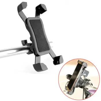 

Motorbike Bike Bicycle Motorcycle Handlebar Mobile Phone Holder Case Cell Phone GPS Mount ABS Plastics Accessories