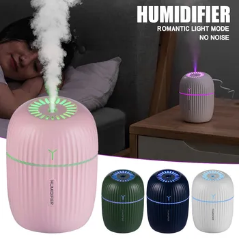 

Mini Silent Humidifier With Night Light Watertight Air Humidifier Eliminate Static Electricity Air Humidifier For Car Home#g40