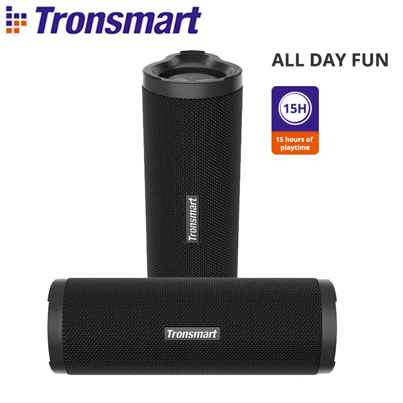 Tronsmart-altavoz portátil Force 2, con Bluetooth, 30W, Chip QCC3021, resistente al agua IPX7, carga rápida tipo C, 15H