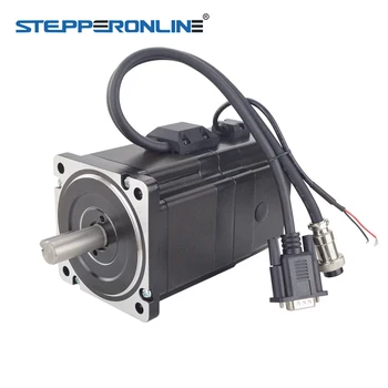 

Nema 34 Stepper Motor 4.5Nm with Electromagnetic Brake 2 Phase Nema34 Closed Loop Stepper 14mm Shaft 86 Step Motor