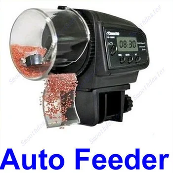 

Digital LCD Automatic Fish Feeder Aquarium Tank Pond Auto Fish Feeder Timer Food Feeder Timer aquario alimento Pet Supplies
