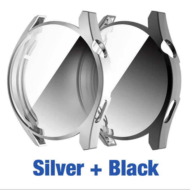 2-Pack Screen Protector Case per Huawei Watch GT3 GT 3 GT2 2E Pro 42mm 46mm tpu