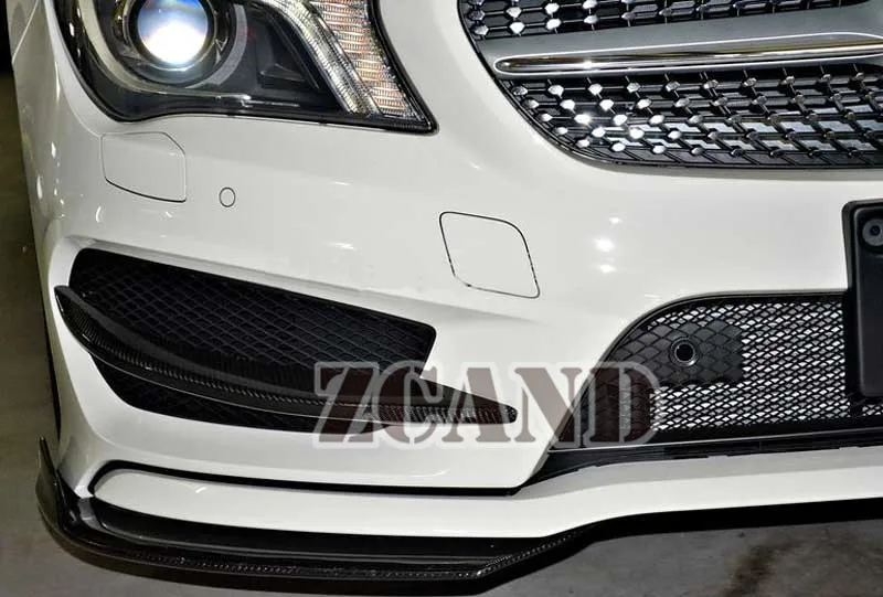 Передний спойлер из углеродного волокна для Mercedes Benz W117 C117 CLA200 CLA250 2013
