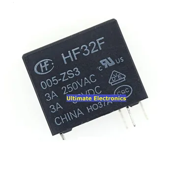 

10PCS HF32F- JZC-32F-005-ZS-ZS3 JZC-32F-012-ZS-ZS3 JZC-32F-024-ZS-ZS3 3A 5 FEET