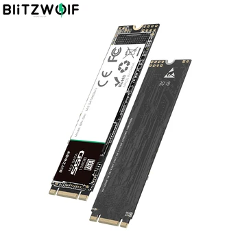 

BlitzWolf M.2 SATA 6Gb/s SSD 128GB /256GB / 512G with High-Speed Read/Write Large Capacity Stable Performance Silent Operation