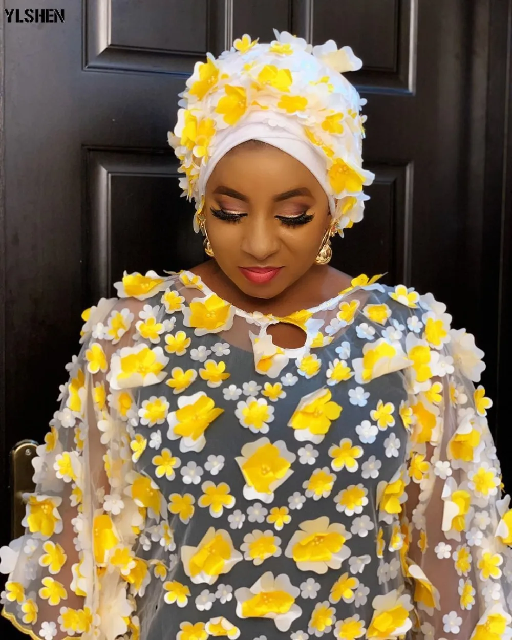 7 Colors Africa Dress African Dresses for Women 2 Piece Set Dashiki Embroidered Traditional Boubou African Clothes Muslim Dress 06