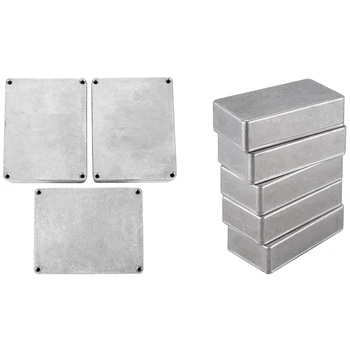 

3x 1590BB Aluminum Metal Stomp Box Case Enclosure Guitar Effect Pedal & 5 Pcs 1590B