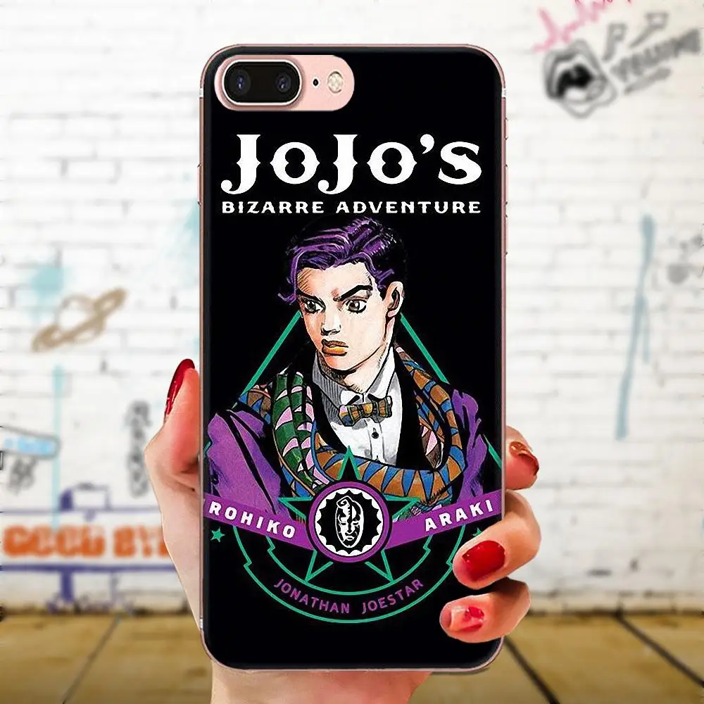 Jojo невероятное приключение узор чехол для телефона LG G2 G3 G4 G5 G6 G7 K4 K7 K8 K10 K12 K40 мини