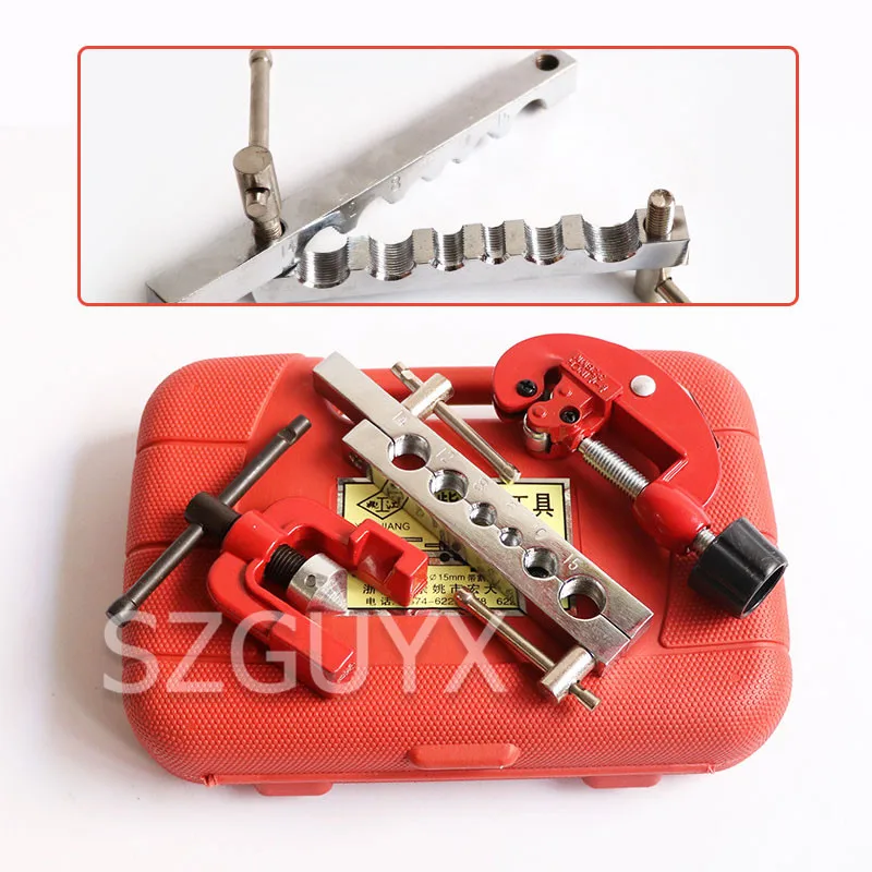 

Copper and aluminum pipe reaming riveting device Riveted pipe expander 6-15mm pipe riveting device