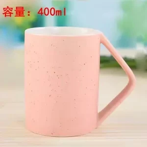 Ceramic Cup Mark Cup Milk Breakfast Cup Large Capacity Advertising Cup Logo Custom Coffee Cup Coffee Cup Travel Ceramic Mug - Цвет: 400ML