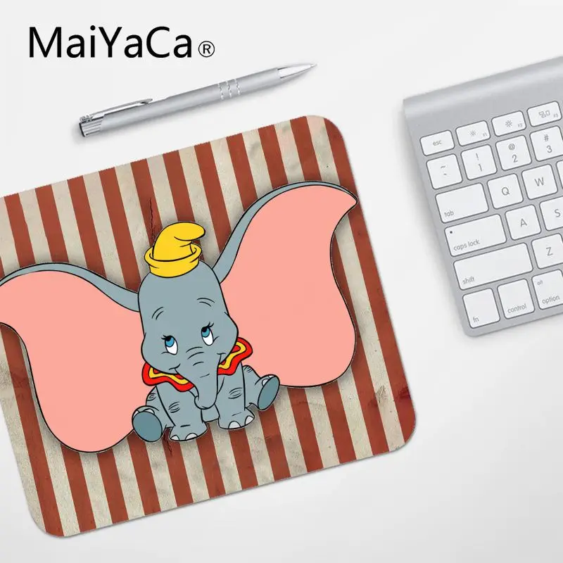 No Lock Edge25x29cm MaiYaCa высокое качество Dumbo компьютерные игровые коврики для мыши Лидер продаж подставка под руку игровой коврик для мыши - Цвет: No Lock Edge25x29cm