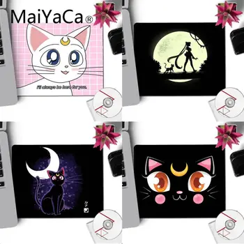 

MaiYaCa sailor moon cat Computer Gaming Mousemats small mousepad gamer 29x25cm Computer Gaming mouse pad