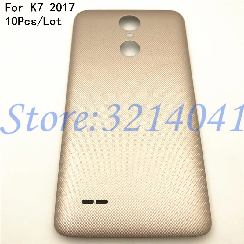 10Pcs/Lot Original Back Housing 5.0 inches For LG K7 2017 LGX230 LG-X230 X230 Cover Case Battery Rear Door With Logo | Мобильные
