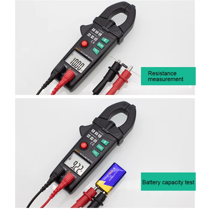 Цифровой мультиметр FY3269S 6000 отсчетов токовый зажим Вольтметр Амперметр автоматический Ампер клещи 600A AC/DC тестеры напряжения PUO88