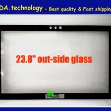 DHL/EMS экспресс-! 23," наружного стекла для Dell Inspiron 2350 все-в-одном Экран из боковые стекла, w/контакте с клейкой лентой 3M