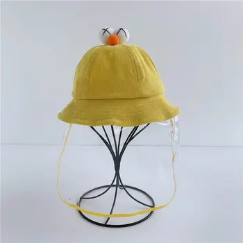 

Children's fisherman hat anti-fog front block TPU environmental protection fisherman hat portable practical kid cap NEW