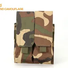 Тактический M4 двойной подсумок для магазинов пистолет ножевой фонарик оболочка съемный карман сумка на застежках держатель охотничий аксессуар