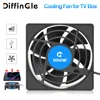 VONTAR C1 Cooling Fan for Android TV Box Set Top Box Wireless Silent Quiet Cooler DC 5V USB Power 80mm Radiator Mini Fan ► Photo 1/6
