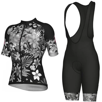 

2020 Pro Cycling Jersey set petal MTB Racing Bike Clothes Summer Mountain Bicycle Clothing Cycling Set Cycling Wear
