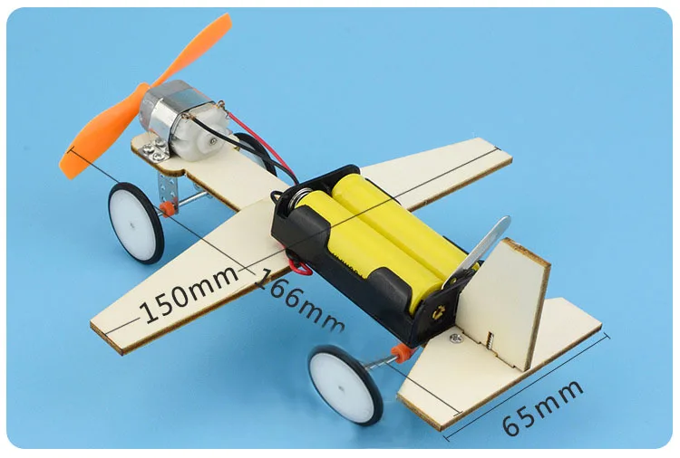 Diy игрушки ручной работы детские развивающие деревянные модель планера сборная игрушка костюмы Обучающие приспособления для развития