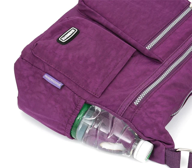 Sac Bandoulière Femme Imperméable - Grand Sac à Main Avec 11 Poches, Léger Et Réglable