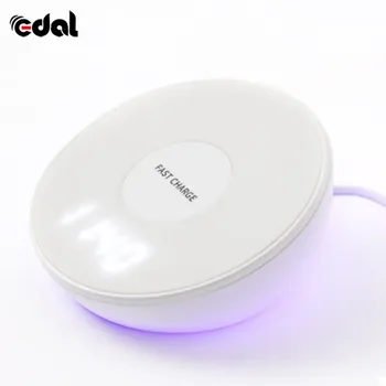 

Wireless Charger Alarm Speaker Speakers For Iphone X 8 Fast Charging Dock For Samsung Mobile Phone