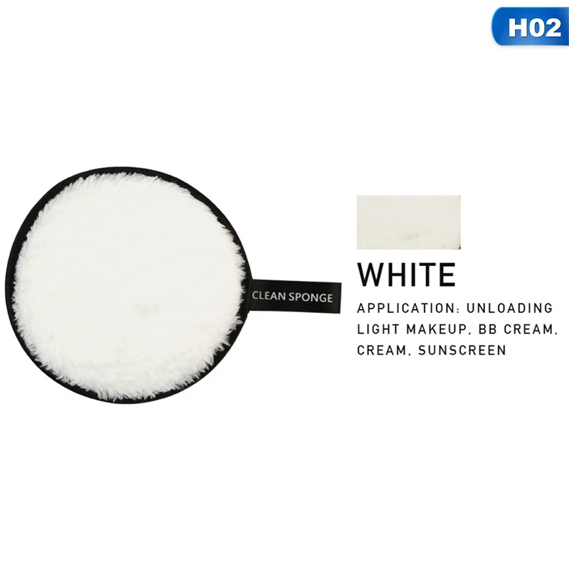02 Makeup Removal Sponge Flutter Wash Cleansing Cotton Cleaning Flapping Wet Sponge Face Cleansing Sponge Puff Super Soft - Цвет: 02