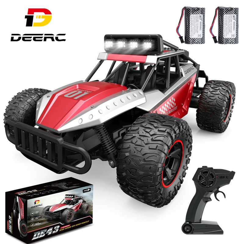 Машинка DEERC DE43 на радиоуправлении 1:14 25 км/ч 2 4 ГГц 2WD |