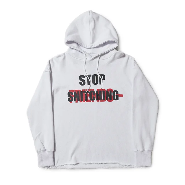 VLONE Friends NO CAP Stop Snitching Hoodie 2