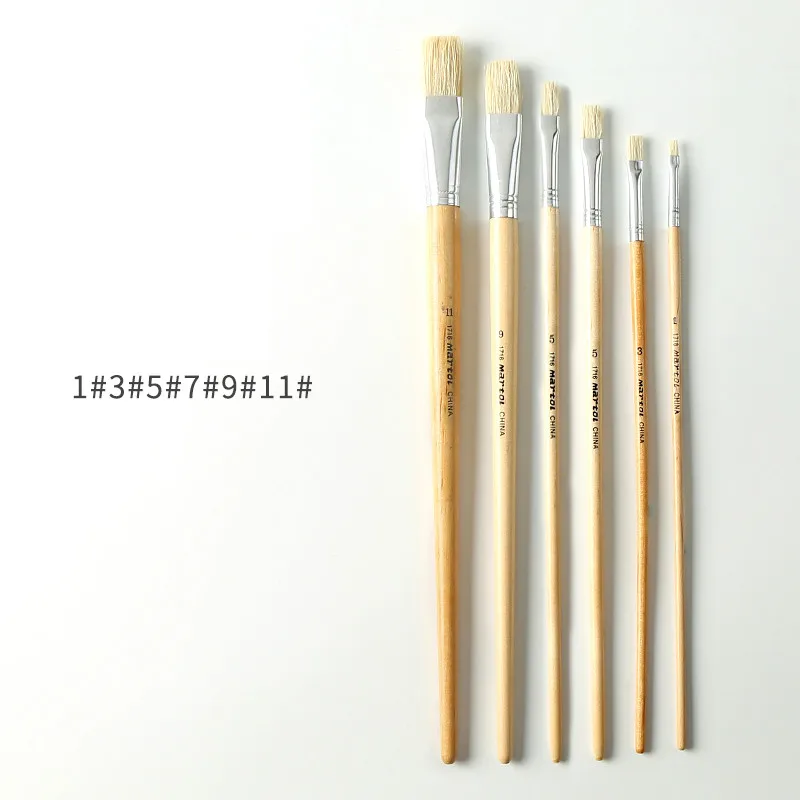 Marie's Paint Brush Set Art Pinceles Para Acrilico Y Oleo Watercolor  Gouache Paint Brushes Arte Nylon Hair Painting Brush Set - Paint Brushes -  AliExpress