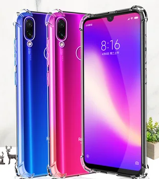 

transparent silicone phone case for Redmi note10 pro note8 note7 note6 8a 7a redmi k30 cases clear cover covers tok husa etui