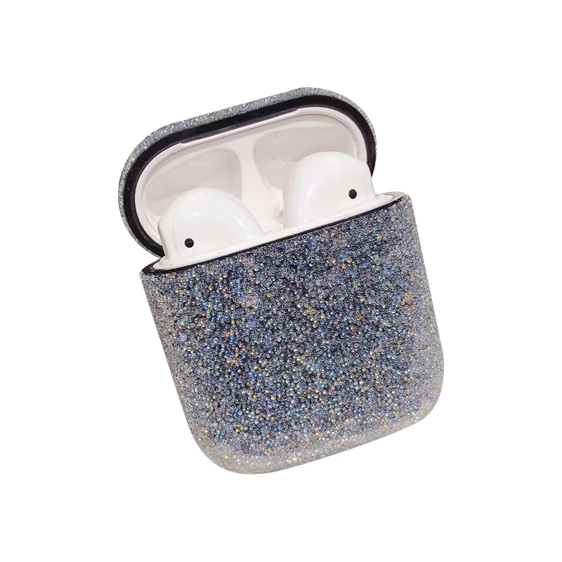 Чехол с блестками для Airpods 3, наушники, гарнитура, защитный чехол, простой жесткий чехол из поликарбоната для Airpods, Пыленепроницаемая защитная коробка