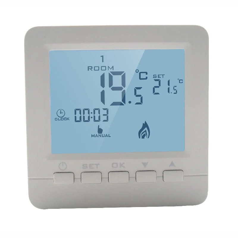 

Factory Direct Instrument Programmable Wall Mounted Furnace Temperature Controller Intelligent Temperature Control Regulator