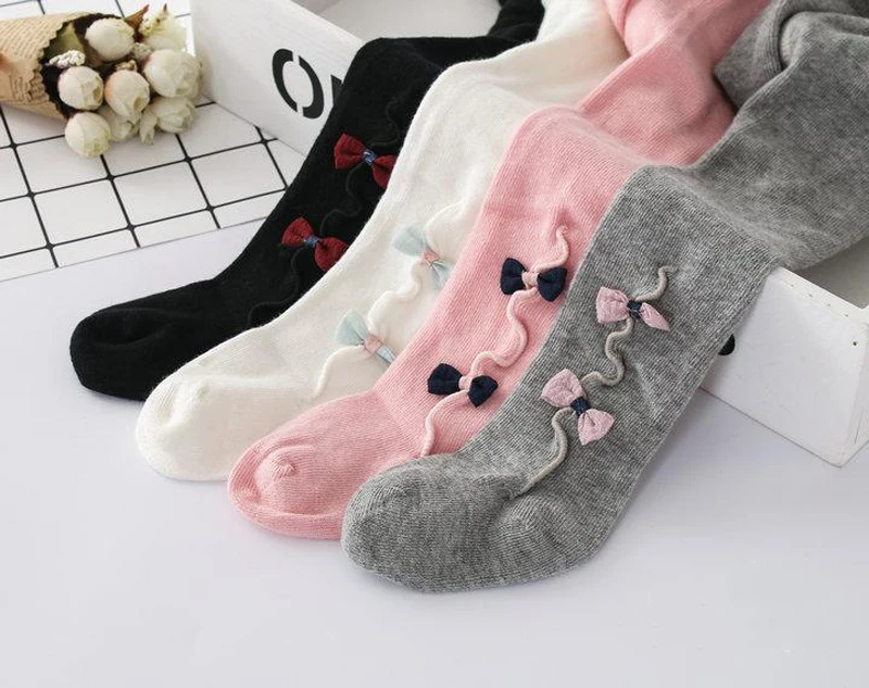 ToddlerBabyGirlStockingsPrincessWinterWarmKnitStockingsCotton