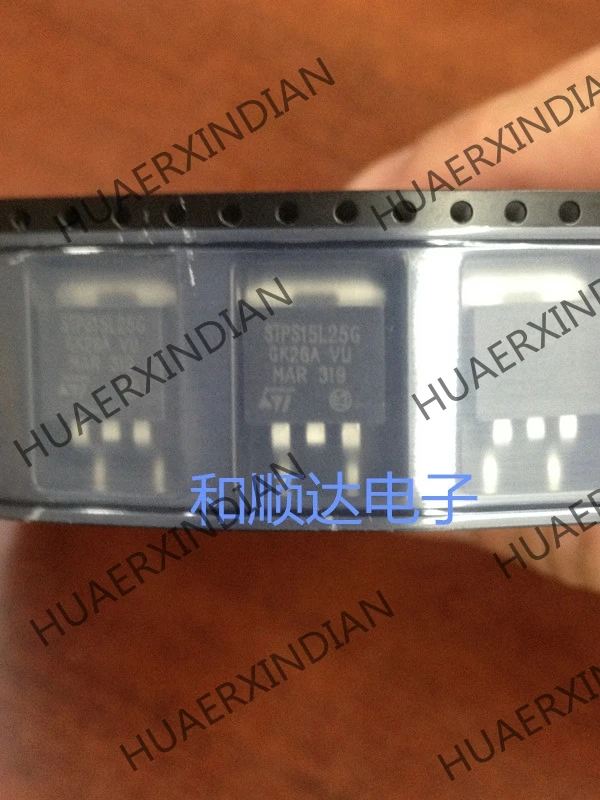10 шт./лот STPS15L25G-263, алюминиевая крышка, 25В 15A на