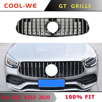 

Front Bumper Racing Grille for Mercedes Benz GLC CLASS W253 2020 GLC260 GLC200 GLC300 ABS Material