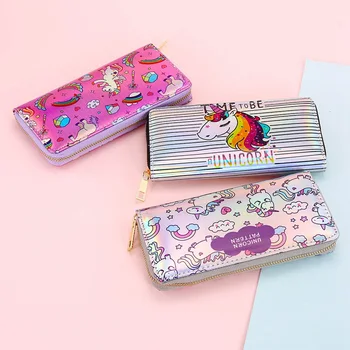

Women's Long Laser Wallet New Student Wallet Large Capacity Card Bag Coin Purse